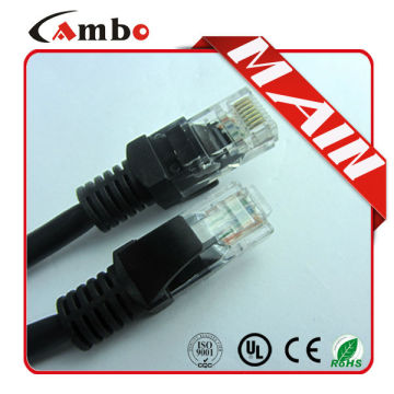 ПВХ Ethernet-кабель rj45-экран 1 м белый